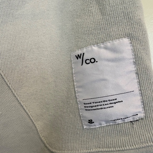 NWT Wasted Collective Gray Cotton Cargo Shorts Men's Size Small Streetwear Urban - Picture 5 of 7